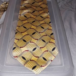 Yellow Mikael York tie